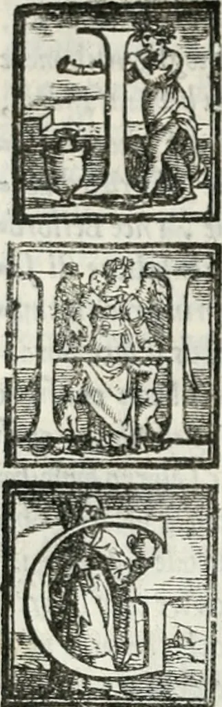 An illustration from Geneologia de gli dei : i qvin deci libri, 1547, leaf 497