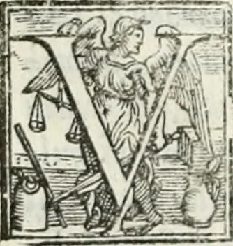 An illustration from Geneologia de gli dei : i qvin deci libri, 1547, leaf 517