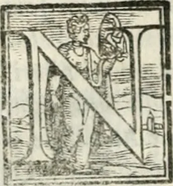An illustration from Geneologia de gli dei : i qvin deci libri, 1547, leaf 585
