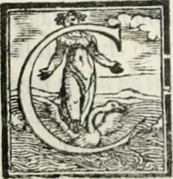 An illustration from Geneologia de gli dei : i qvin deci libri, 1547, leaf 61