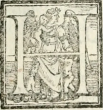 An illustration from Geneologia de gli dei : i qvin deci libri, 1547, leaf 85