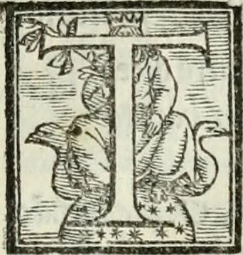 An illustration from Geneologia de gli dei : i qvin deci libri, 1547, leaf 96