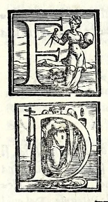 An illustration from Geneologia de gli dei : i quin deci libri di M. Giouanni Boccaccio, sopra la origine et discendenza di tutti gli dei de' gentili, con la spositione & sensi allegorici delle fauole, & con la dichiaratione dell'historie appartenenti à detta materia, 1547, leaf 169