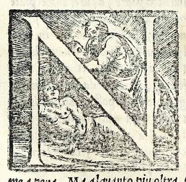 An illustration from Geneologia de gli dei : i quin deci libri di M. Giouanni Boccaccio, sopra la origine et discendenza di tutti gli dei de' gentili, con la spositione & sensi allegorici delle fauole, & con la dichiaratione dell'historie appartenenti à detta materia, 1547, leaf 232
