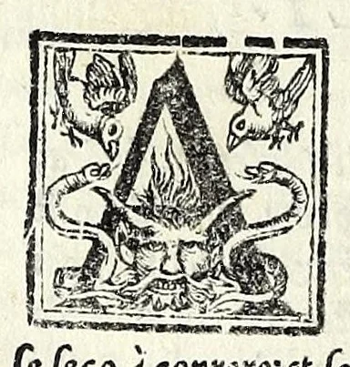 An illustration from Geneologia de gli dei : i quin deci libri di M. Giouanni Boccaccio, sopra la origine et discendenza di tutti gli dei de' gentili, con la spositione & sensi allegorici delle fauole, & con la dichiaratione dell'historie appartenenti à detta materia, 1547, leaf 388
