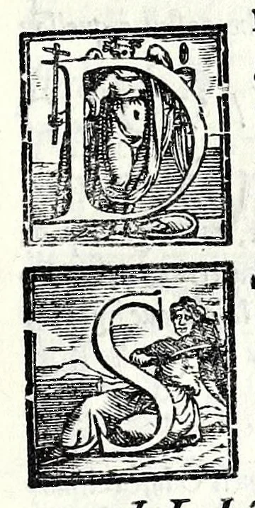 An illustration from Geneologia de gli dei : i quin deci libri di M. Giouanni Boccaccio, sopra la origine et discendenza di tutti gli dei de' gentili, con la spositione & sensi allegorici delle fauole, & con la dichiaratione dell'historie appartenenti à detta materia, 1547, leaf 481