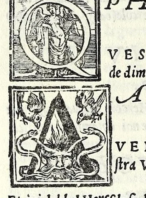 An illustration from Geneologia de gli dei : i quin deci libri di M. Giouanni Boccaccio, sopra la origine et discendenza di tutti gli dei de' gentili, con la spositione & sensi allegorici delle fauole, & con la dichiaratione dell'historie appartenenti à detta materia, 1547, leaf 482
