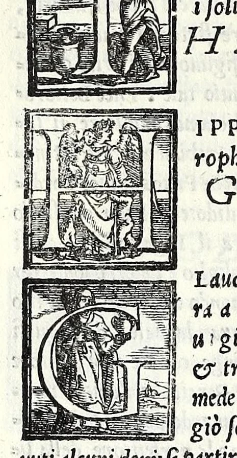 An illustration from Geneologia de gli dei : i quin deci libri di M. Giouanni Boccaccio, sopra la origine et discendenza di tutti gli dei de' gentili, con la spositione & sensi allegorici delle fauole, & con la dichiaratione dell'historie appartenenti à detta materia, 1547, leaf 498