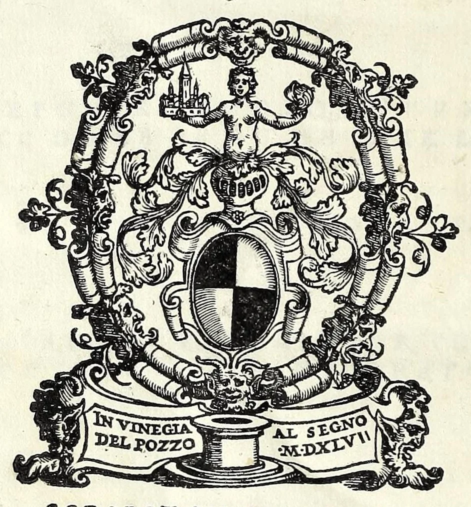 An illustration from Geneologia de gli dei : i quin deci libri di M. Giouanni Boccaccio, sopra la origine et discendenza di tutti gli dei de' gentili, con la spositione & sensi allegorici delle fauole, & con la dichiaratione dell'historie appartenenti à detta materia, 1547, leaf 628