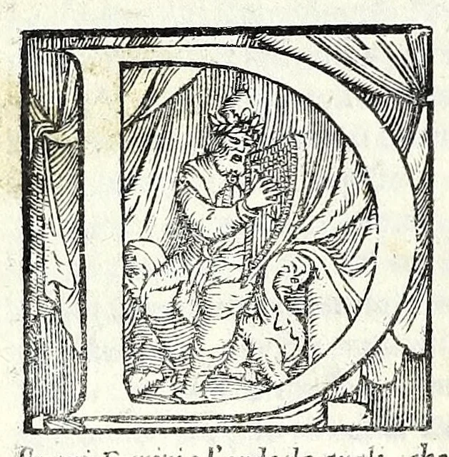 An illustration from Geneologia de gli dei : i quin deci libri di M. Giouanni Boccaccio, sopra la origine et discendenza di tutti gli dei de' gentili, con la spositione & sensi allegorici delle fauole, & con la dichiaratione dell'historie appartenenti à detta materia, 1547, leaf 72