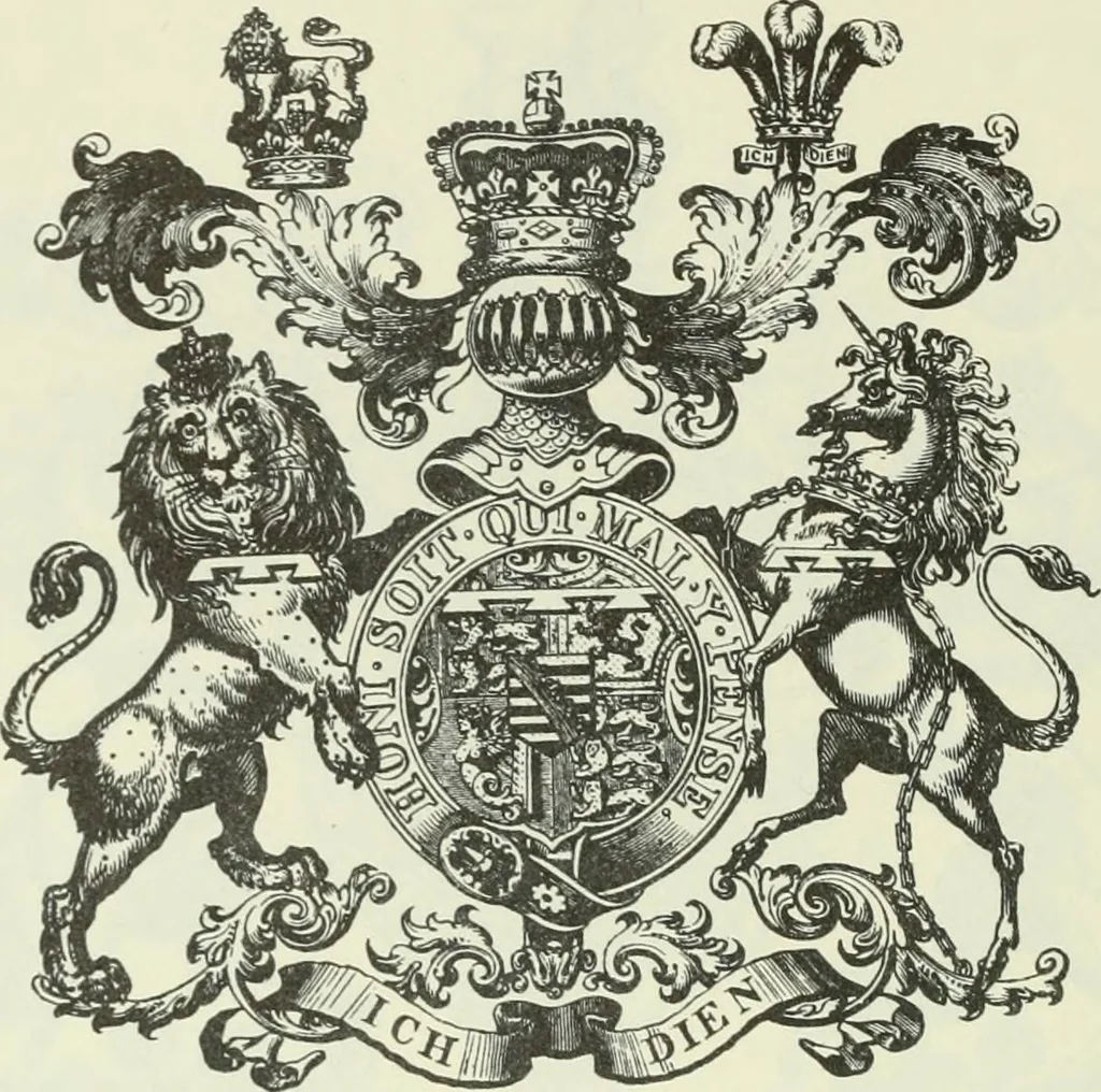 An illustration from The general armory of England, Scotland, Ireland, and Wales; comprising a registry of armorial bearings from the earliest to the present time, 1884, leaf 61