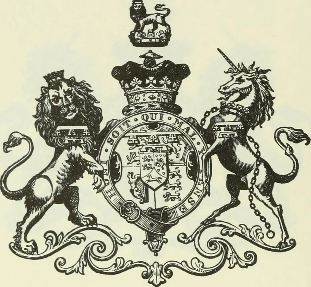 An illustration from The general armory of England, Scotland, Ireland, and Wales; comprising a registry of armorial bearings from the earliest to the present time, 1884, leaf 65