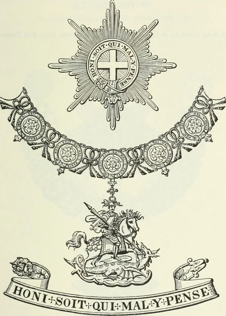 An illustration from The general armory of England, Scotland, Ireland, and Wales; comprising a registry of armorial bearings from the earliest to the present time, 1884, leaf 80