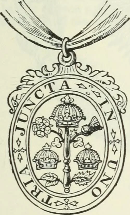 An illustration from The general armory of England, Scotland, Ireland, and Wales; comprising a registry of armorial bearings from the earliest to the present time, 1884, leaf 84