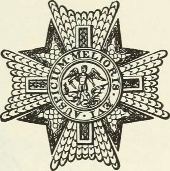 An illustration from The general armory of England, Scotland, Ireland, and Wales; comprising a registry of armorial bearings from the earliest to the present time, 1884, leaf 88