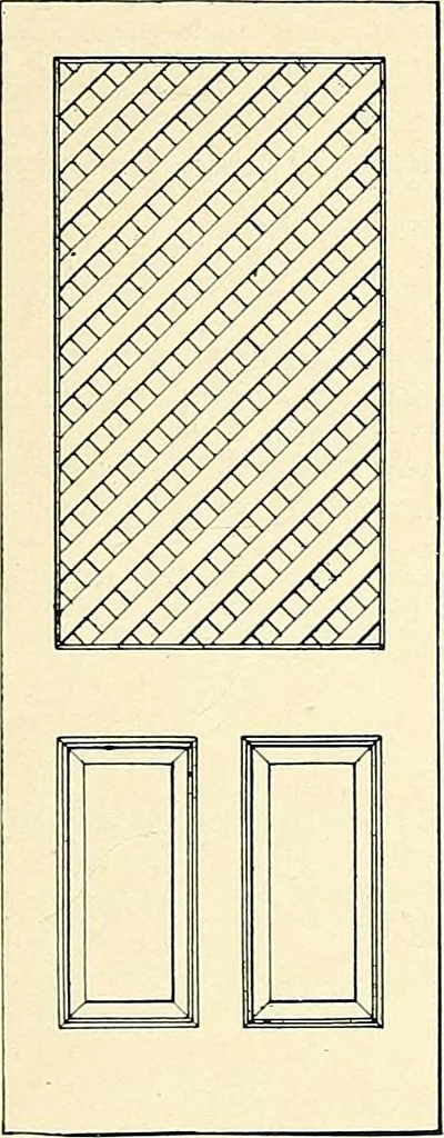 An illustration from General catalogue : Huttig Sash & Door Co., 1900, leaf 105