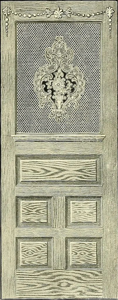 An illustration from General catalogue : Huttig Sash & Door Co., 1900, leaf 117