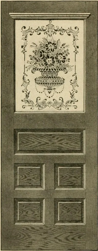 An illustration from General catalogue : Huttig Sash & Door Co., 1900, leaf 118