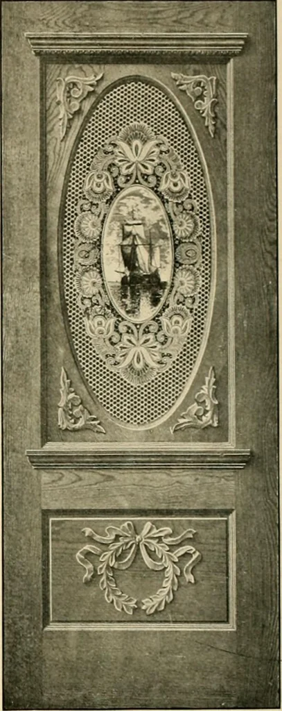 An illustration from General catalogue : Huttig Sash & Door Co., 1900, leaf 124