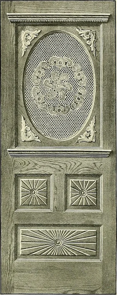 An illustration from General catalogue : Huttig Sash & Door Co., 1900, leaf 129