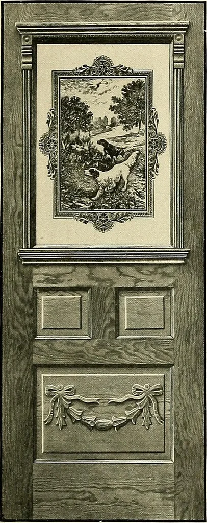An illustration from General catalogue : Huttig Sash & Door Co., 1900, leaf 133