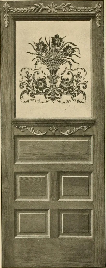 An illustration from General catalogue : Huttig Sash & Door Co., 1900, leaf 142