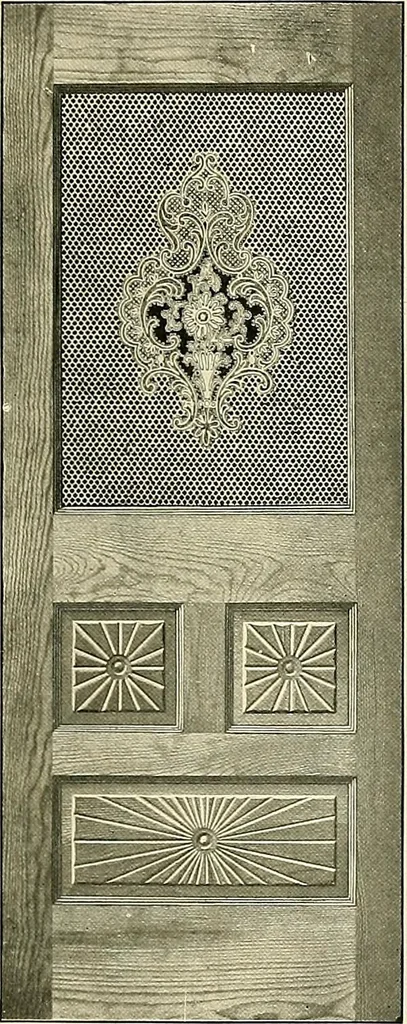 An illustration from General catalogue : Huttig Sash & Door Co., 1900, leaf 143