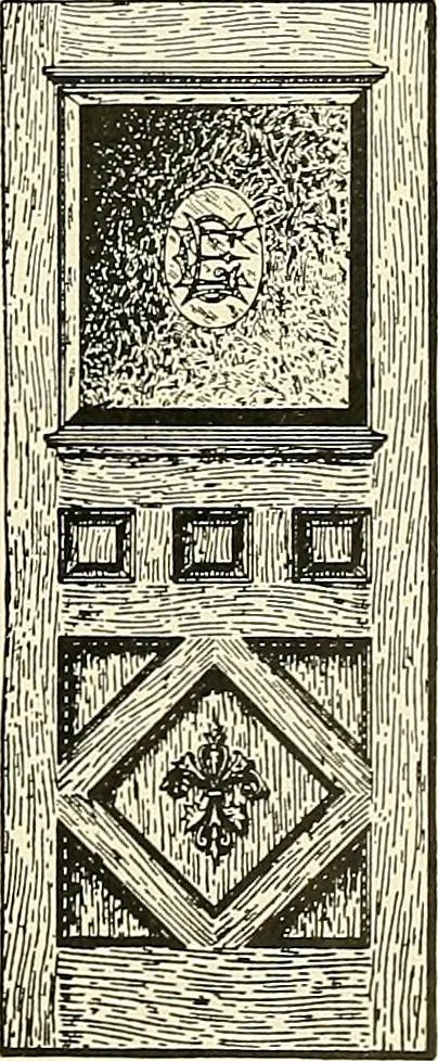 An illustration from General catalogue : Huttig Sash & Door Co., 1900, leaf 153