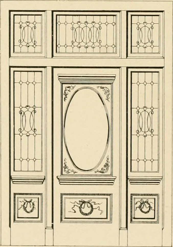 An illustration from General catalogue : Huttig Sash & Door Co., 1900, leaf 174