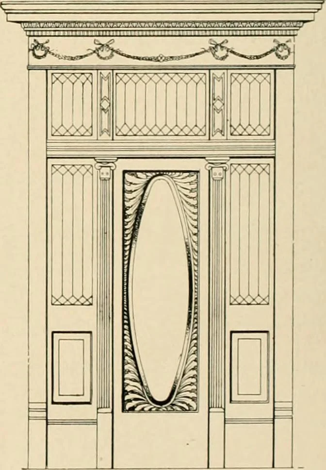 An illustration from General catalogue : Huttig Sash & Door Co., 1900, leaf 174