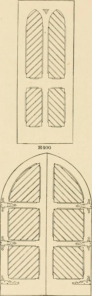 An illustration from General catalogue : Huttig Sash & Door Co., 1900, leaf 176