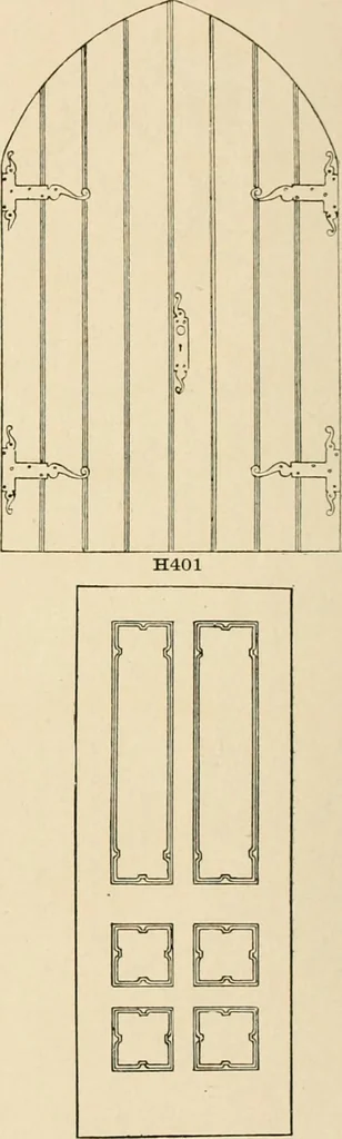 An illustration from General catalogue : Huttig Sash & Door Co., 1900, leaf 176