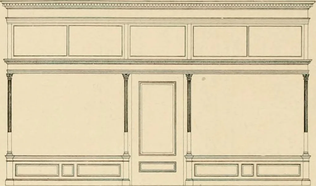 An illustration from General catalogue : Huttig Sash & Door Co., 1900, leaf 186