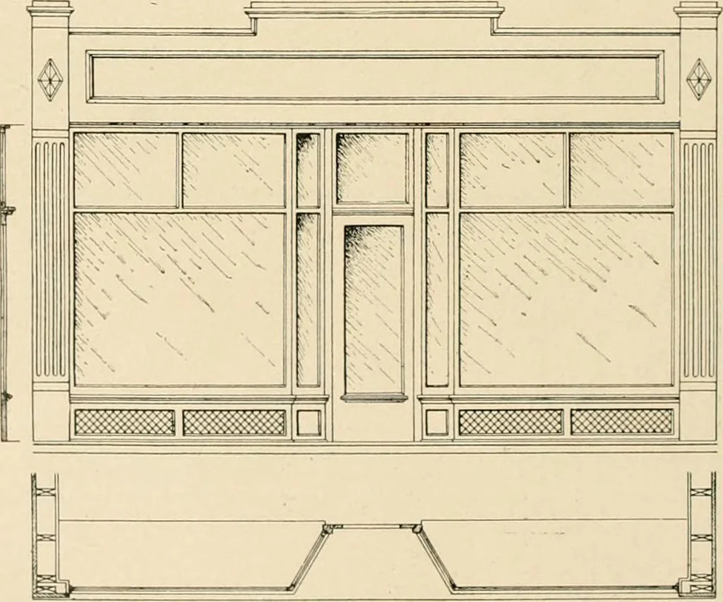 An illustration from General catalogue : Huttig Sash & Door Co., 1900, leaf 186