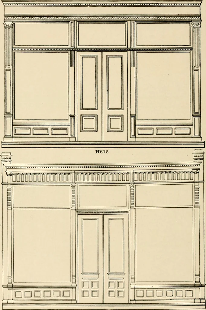 An illustration from General catalogue : Huttig Sash & Door Co., 1900, leaf 188
