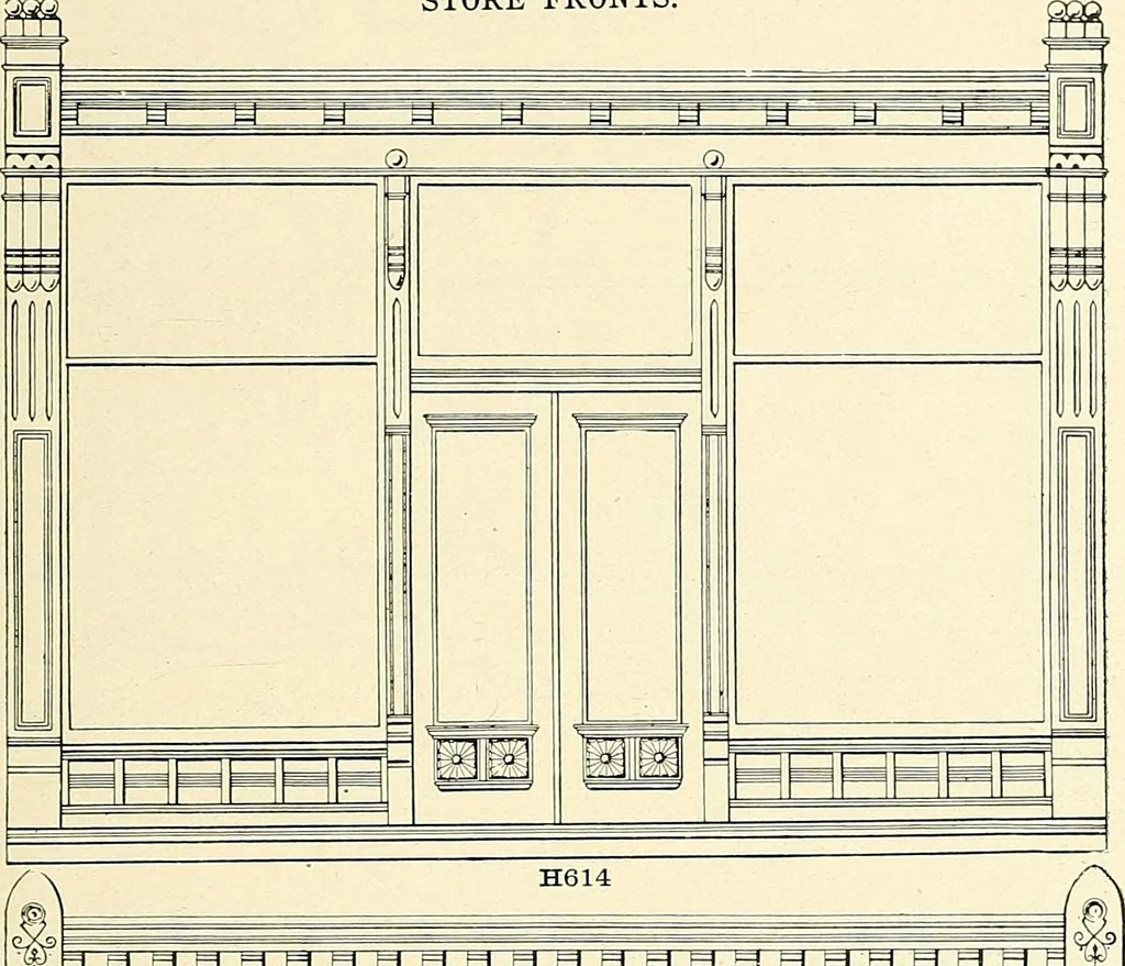 An illustration from General catalogue : Huttig Sash & Door Co., 1900, leaf 189