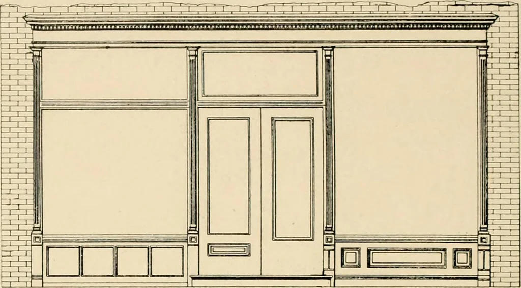 An illustration from General catalogue : Huttig Sash & Door Co., 1900, leaf 190