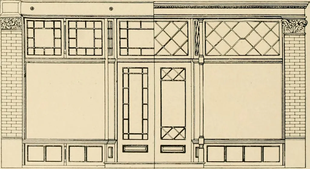 An illustration from General catalogue : Huttig Sash & Door Co., 1900, leaf 190