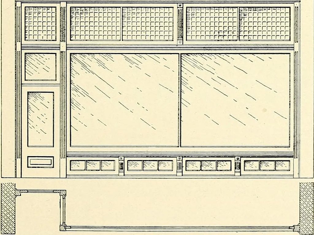 An illustration from General catalogue : Huttig Sash & Door Co., 1900, leaf 191