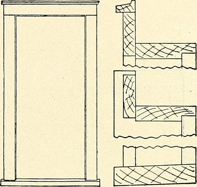 An illustration from General catalogue : Huttig Sash & Door Co., 1900, leaf 201