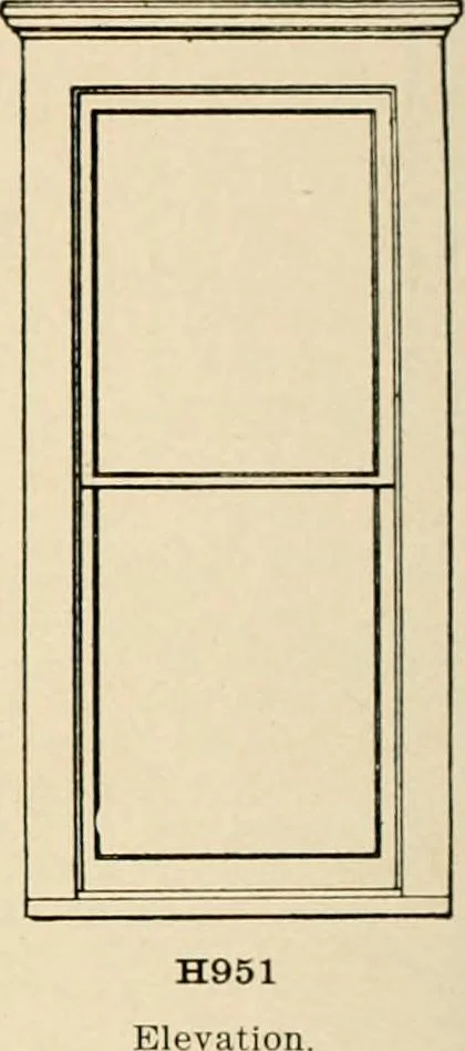 An illustration from General catalogue : Huttig Sash & Door Co., 1900, leaf 202