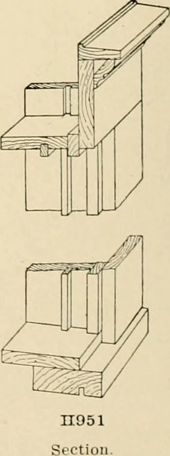 An illustration from General catalogue : Huttig Sash & Door Co., 1900, leaf 202