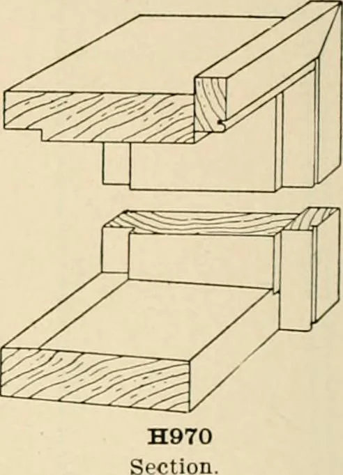 An illustration from General catalogue : Huttig Sash & Door Co., 1900, leaf 206