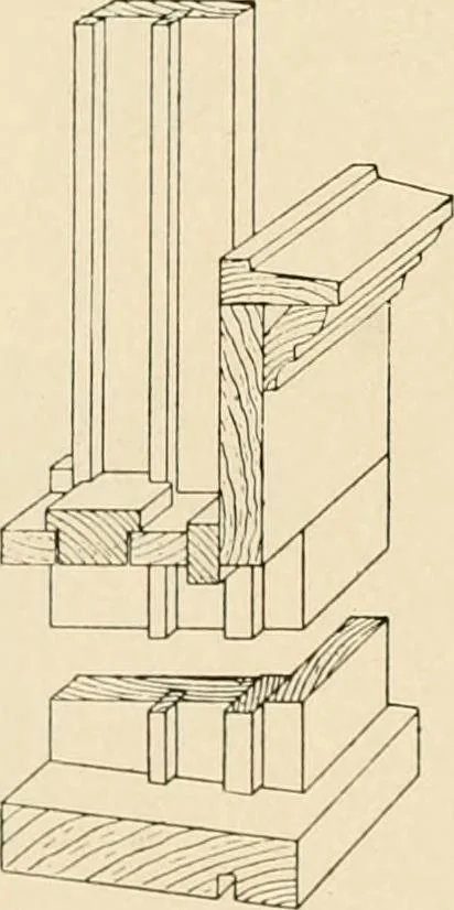 An illustration from General catalogue : Huttig Sash & Door Co., 1900, leaf 206