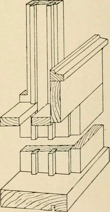 An illustration from General catalogue : Huttig Sash & Door Co., 1900, leaf 206