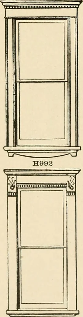 An illustration from General catalogue : Huttig Sash & Door Co., 1900, leaf 208