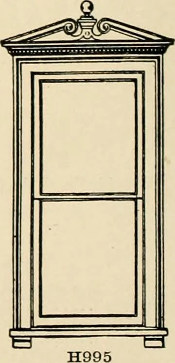 An illustration from General catalogue : Huttig Sash & Door Co., 1900, leaf 208