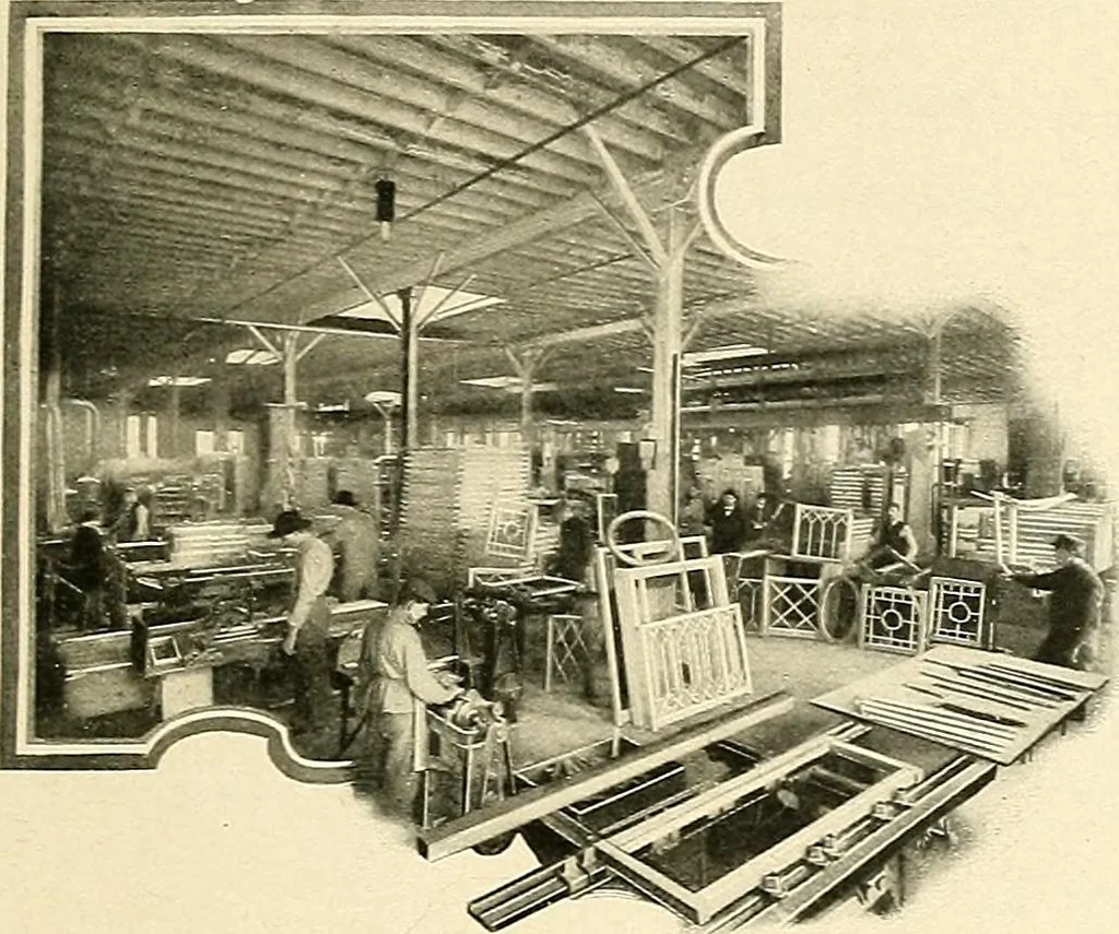 An illustration from General catalogue : Huttig Sash & Door Co., 1900, leaf 21