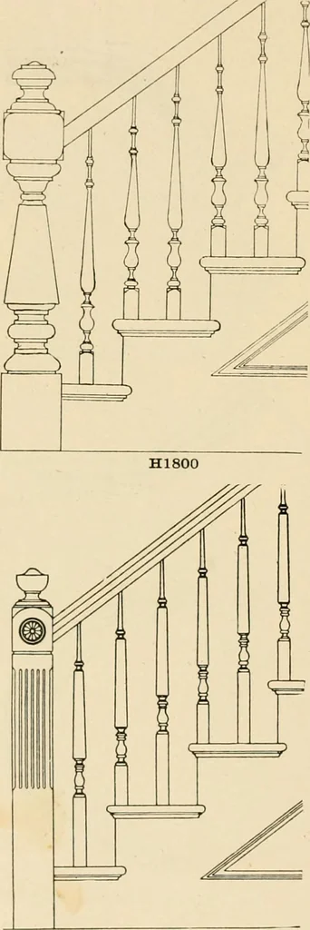 An illustration from General catalogue : Huttig Sash & Door Co., 1900, leaf 242
