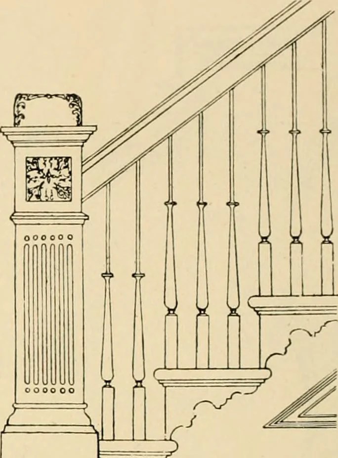 An illustration from General catalogue : Huttig Sash & Door Co., 1900, leaf 242